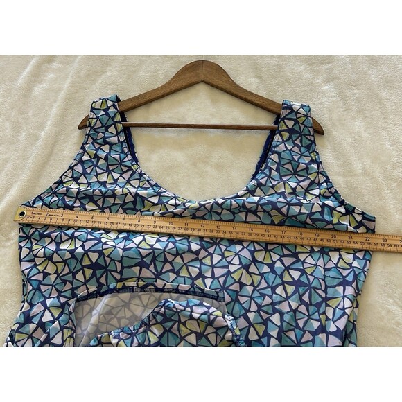 Coldwater Creek Womens Swimsuit Size 22W One Piece Swimdress Sarong ShapeMe - Picture 8 of 11